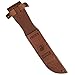 KA-BAR 1217S USMC Leather Knife Sheath – Premium Brown Leather Holder for 7