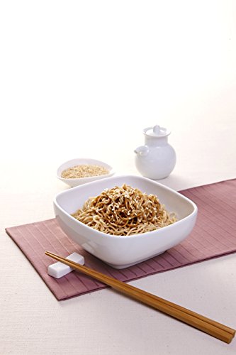 Asha Healthy Ramen Noodles, Thin Size Tainan Noodles, Sesame Paste Flavor, 5 Pouches Per Servings, 3.35Oz (95 grams)