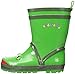 Kidorable Boys Frog Rubber Rain Boots, Green, 10 M US Toddler