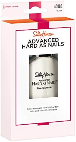 Sally Hansen Advanced Hard As Nails Clear 045 Ounce (133Ml) (3 Pack)