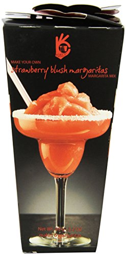 Foxy's Gourmet Margarita Drink Mix, Strawberry Blush, 3.2-Ounce (Pack of 4)