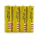 STAND HIGH®4PCS 3.7V 18650 5000mah Rechargeable Lithium Battery with Built-in IC Protection ,can be used for LED flashlight and headlamp