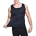 LTSnake Mens Hot Sweat Body Shaper Tank Top Tummy Fat Burner Slimming Sauna Vest Weight Loss Shapewear Neoprene