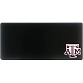 OTM Essentials Texas A&M University Classic Cloth Desk Mat, Durable Office Supplies, Non-Slip Base, Responsive Desk Pad with Smooth Cloth Surface, Black