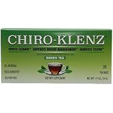 CHIRO-KLENZ&reg; with Green Tea &ndash; Gentle Herbal Cleanse and Natural Antioxidant Blend for Daily Wellness, 30 Tea Bags