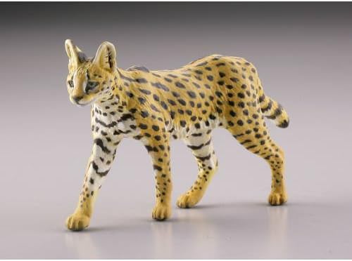 Amazon カプセルqミュージアム Wild Rush 真 世界動物誌 第1章 アフリカ サバンナ編 2 サーバル 単品 カプセル玩具 おもちゃ