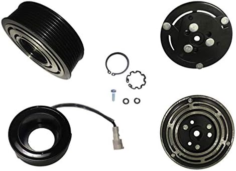 2006 Freightliner M2 106 4.3L SD7H15 AC A/C Compressor Clutch Kit (PULLEY, BEARING, COIL, PLATE)