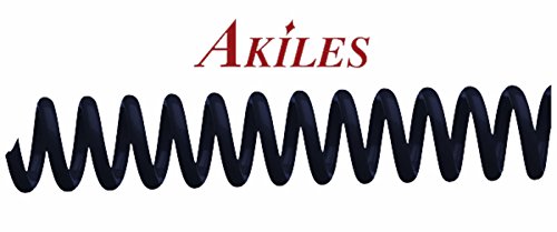 Akiles Spiral Coil Binding Spines 6mm (1/4 x 12-inch) 4:1 (pk of 100) Navy Blue