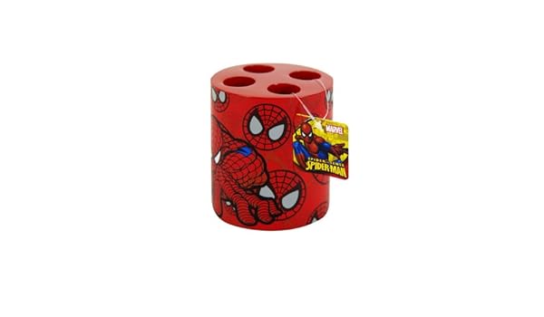 Spiderman de Marvel sentido Soporte para cepillo de dientes: Amazon.es: Hogar