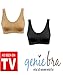Genie Bra- 2 Pack (Nude and Black)- Medium