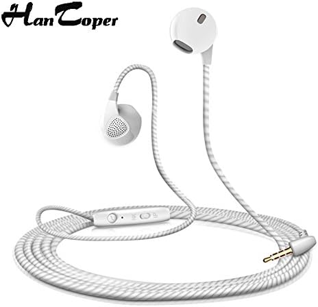 [White] Stereo Earphone Headphone For iPhone 6 6S With Microphone auricuares For apple Xiaomi sony Ear buds