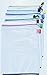 Eco Produce Bag Reusable Mesh Produce Bags, Set of 5 White Mesh Bags With Color Draw Strings and Tags