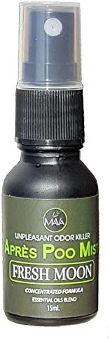 Après Poo Mist, Before & After You Go Toilet Spray, 100 uses, Fresh Moon (Citrus Scent) (15 ml)