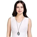 sedmart-Tear-Drop-Abalone-Shell-Pendent-Necklace-Wire-Wrap-Abalone-Shell-Tree-of-Life-Pendant-Necklace-Fashion-Necklace-Jewelry-for-Women-Handmade-Necklace-Mothers-Day-Necklace-for-mom-Jewelry