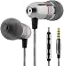 Betron ELR50 Earbud Earphones, in Ear Headphones with Microphone and Remote Control Including Carry Case and Ear Buds, Black primary