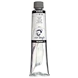 Royal Talens Van Gogh Artists' Oil Color, 200ml Tube, Zinc White (02081043)