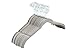 Finnhomy Sturdy 50 Pack Non-Slip Shirt and Dress Clothes Hangers Heavy Duty Slim-Line Velvet Hanger Gray with 10 Free Finger Clips