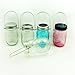 Solar Flame Lights Lanterns,6 Pack Glass Mason Jar Torches with Dancing Flickering Flames, Auto On/Off Dusk to Dawn,Landscape Garden Christmas Lights Decor