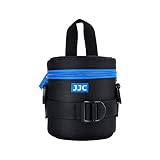 JJC Deluxe Lens Case Pouch for Canon EF-S 18-55mm/EF-S 10-18mm/EF 50mm,Nikon AF-S 18-55mm/AF-P 18-55mm/Nikkor 50mm,Fuji Fujinon XF 18-55mm/XF 23mm/XF 16mm and other Lens below 3.07" x 4.92"(D x L)