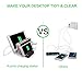 Docking Station,Tonyhoney 5 USB Multiport Charger Organizer iPhone,Android Phone Fast Charger (4-Port Black)