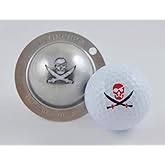 Tin Cup Golf Ball Custom Marker Alignment Tool (Fire in the Hole)
