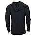 Oly Lift Club - Black - Men's Long Sleeve Triblend Hoody Shirt