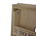 Slick Woody's Professional-Grade Cornhole Boards - 4'x2' Solid Wood Regulation Woodgrain Flag Corn Hole Toss Game with 8 Resin Filled Bags