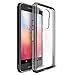 Ringke Fusion Compatible with Nexus 5X Case Clear PC Back TPU Bumper with Screen Protector Drop Protection, Shock Absorption Technology Attached Dust Cap for LG Google Nexus 5X - Smoke Black