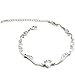 SmileForever Crystal Zircon Guardian Angel Wings Bracelets(2)