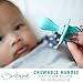 GRABEASE Silicone Spoon for Babies and Toddlers | Chewable Baby Spoon | Great for Teething and Easing Babies into Self-Feeding (1 Pack Teal)