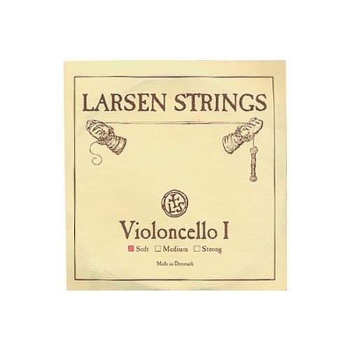 Cello Strings 4/4 Set Larsen Solo A+D, Spirocore Tungsten G+C