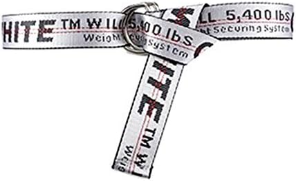 Hot ow street fashion wild new double ring buckle metal yellow industrial ribbon black belt men women belt