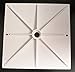 JSP Manufacturing 10 Inch Square Skimmer Deck Cover 10