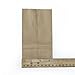 QQ Extra Small Brown Kraft Paper Bags - 3 x 2 x 6, Wedding & Party Favors, Lunch & Grocery Bags - 100 per Pack