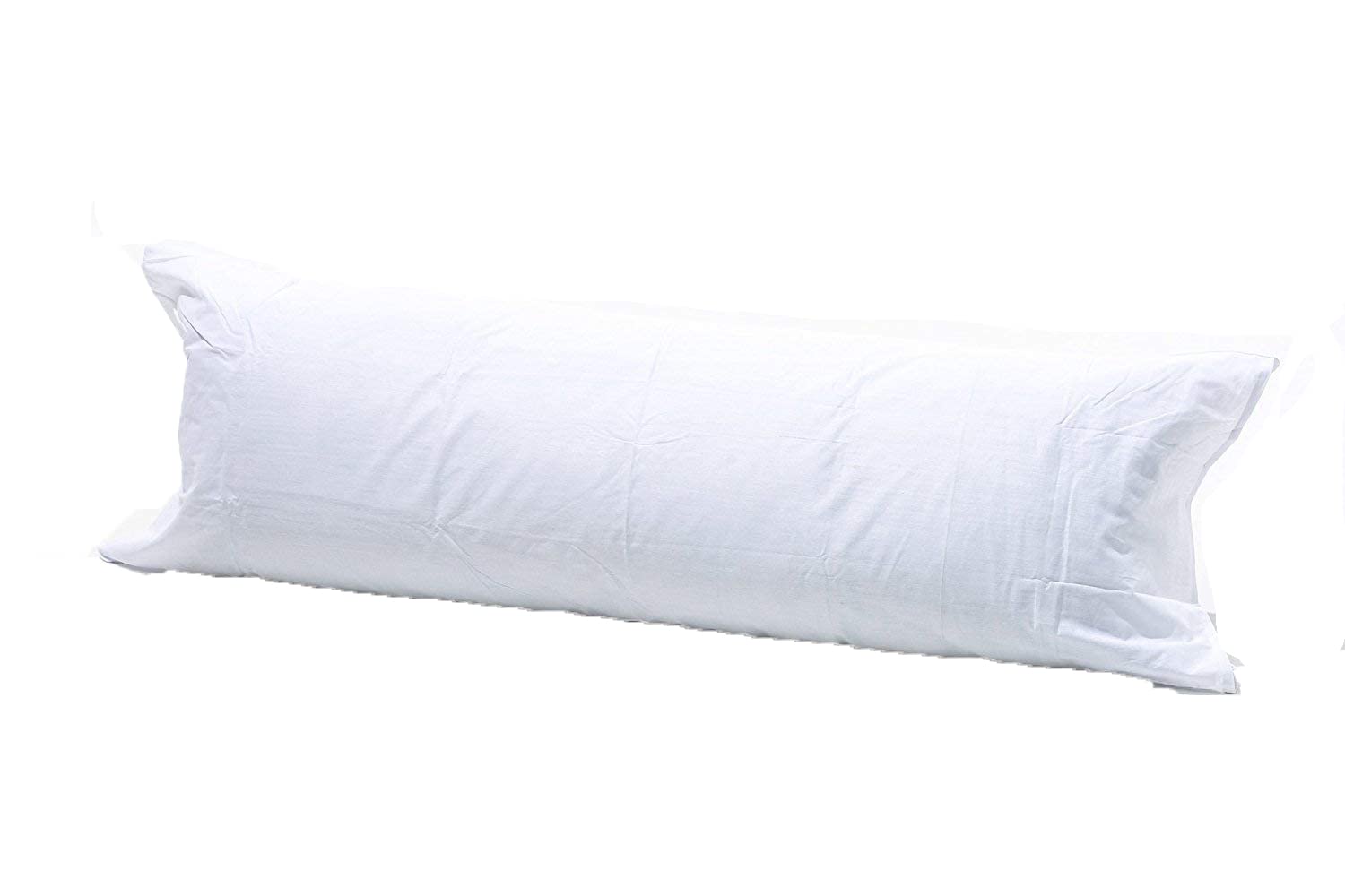 AmigoZone Bolster Pillowcases - Pregnancy Maternity Orthopaedic Support Pillowcase (Super King 6FT (72"), White)