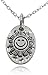 Glamour Girl Gifts Silver Tone You Are My Sunshine My Only Sunshine Oval Charm Necklace - BOTH SIDES INSCRIBED