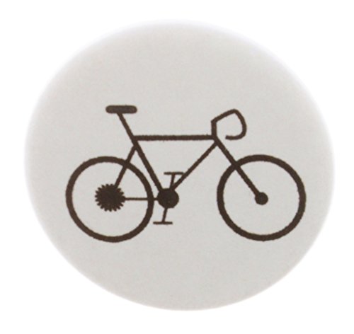 A&T Designs Unisex - Classic Bicycle Icon 1.25" Pinback Button Pin Bike