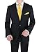 LUCIANO NATAZZI Italian Men's Suit 180'S Wool Cashmere Ticket Pocket Jacket