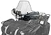 PowerMadd 24571 ProTEK Windshield for ATV - Standard Mount - Clear with black graphics