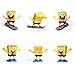 JAMOR Spongebob 8 Pcs,Patrick Star,Squidward Tentacles,Eugene H. Krabs Wait
