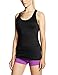 NIKE Women's Dry Balance Tank, Black/Black, Small