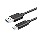 UNITEK USB 3.0 Type C (USB-C) to Type A Male, Charge& Data Sync Cable 3.28ft with 56k Ohm Resistor, New MacBook, Chromebook Pixel, Nokia N1 Tablet, Google Nexus, OnePlus, Nintendo Switch and More