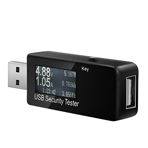 Eversame USB Digital Power Meter Tester Multimeter Current and Voltage