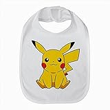 Pikachu Pokemon Baby Bib Cotton Velcro Fastener Closure