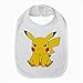 Pikachu Pokemon Baby Bib Cotton Velcro Fastener Closure
