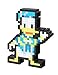 PDP Pixel Pals Kingdom Hearts Donald Duck Collectible Lighted Figure, 878-056-NA-DUCK - Not Machine Specific
