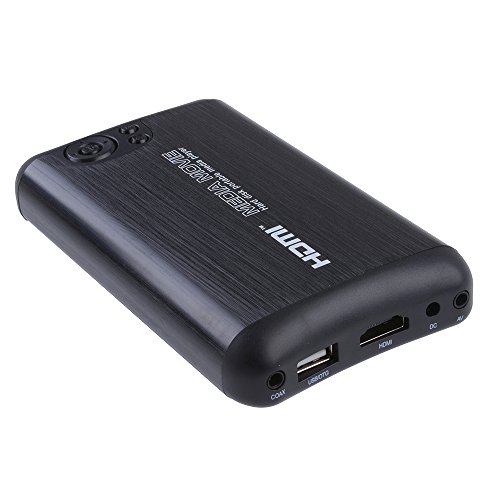 HD 1080P Media Player, AGPtEK Portable HDMI Hard Disk Players With AV