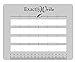 The Original Exactly Write: A Multiple Use Writing Guide (5.2 x 4.2 x 0.1) -- Envelope Addressing Guide, Scrapbooking Template, and General Crafting Aid