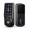 Smart Door Lock, Keyless Entry Door Lock with Digital Keypad, Code, App, IC Card, Mechanical Key, Smart Deadbolt Lock…