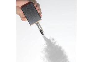 STAGESFOGGER Mini Fog Machine,Smoke Machine for Outdoor Events DJ Parties Photography,Indoor Stage Effects,Halloween (Rectangle Black)